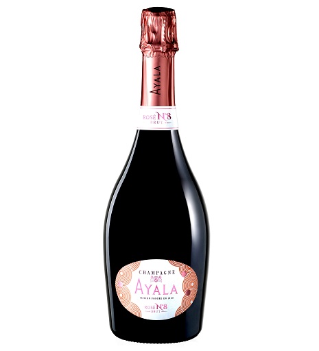 rose no8 bouteille