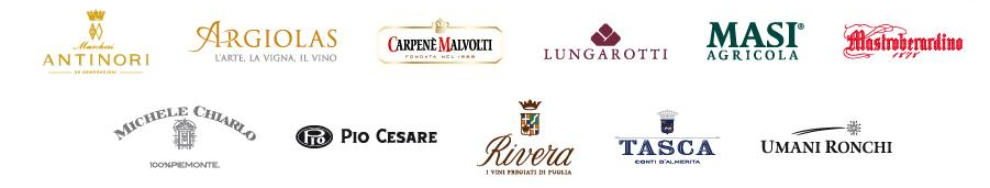 vins grandi marchi logos producteurs