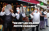FRANCE - les restaurateurs en colère: «Aujourd’hui, on est les vilains petits canards du commerce.»