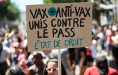 FRANCE - Colère et indignation des citoyens contre les contrôles tous azimuts du pass sanitaire