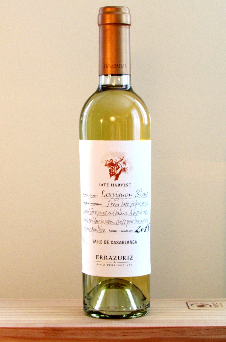 roger errazuriz late harvest sauvignon blanc 2015