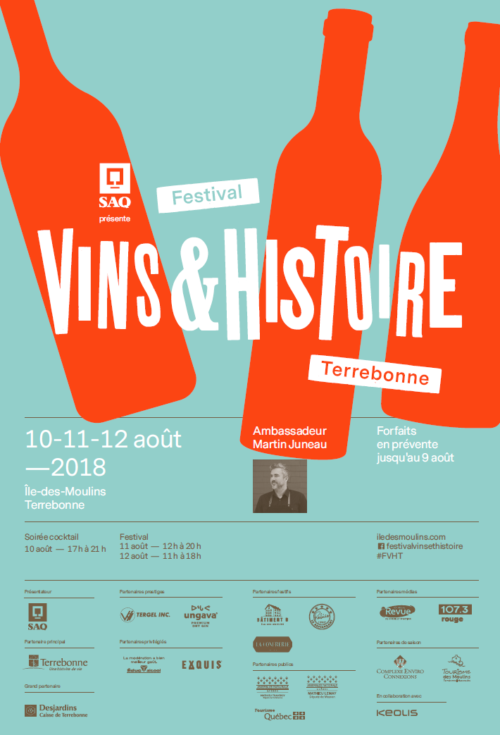revue vins histoire terrebonne affiche