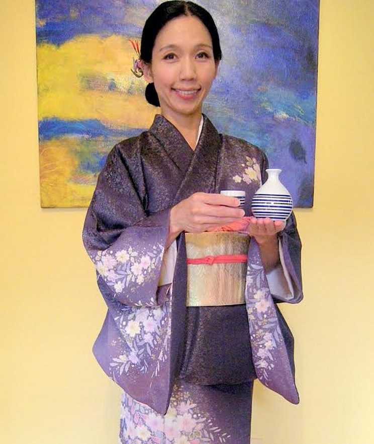 roger kuniko kimono mauve