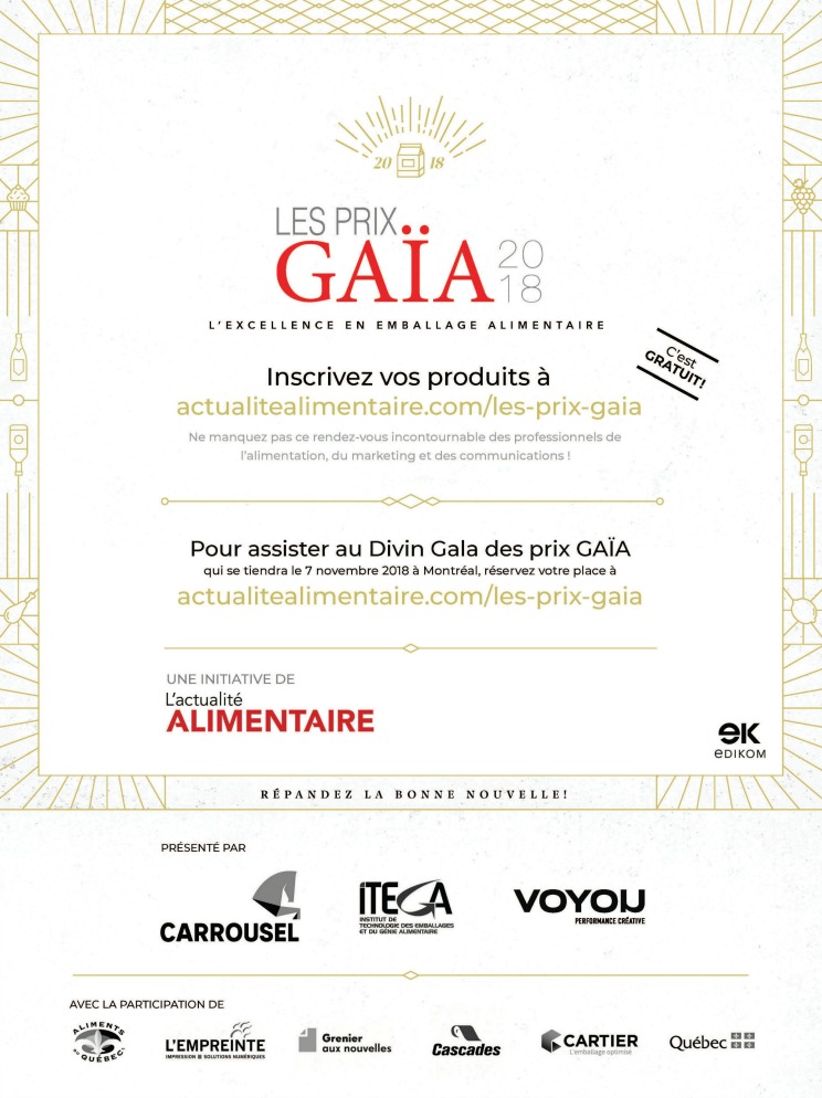  revue prix gaia affiche