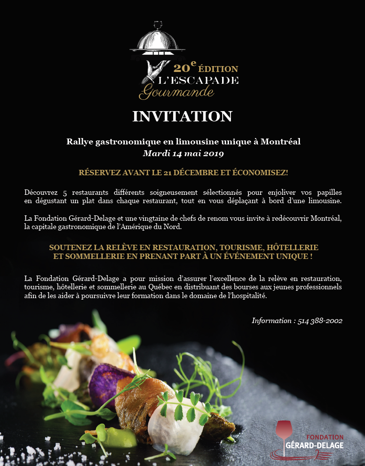 hri escapade gourmande2019