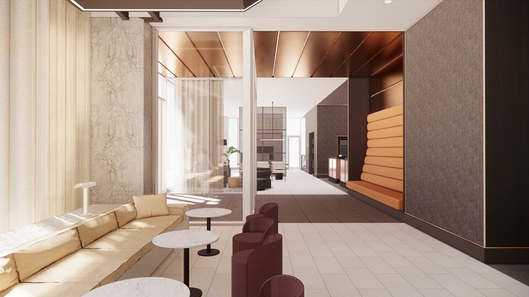 Espace Montmorency Hotel courtyard 4