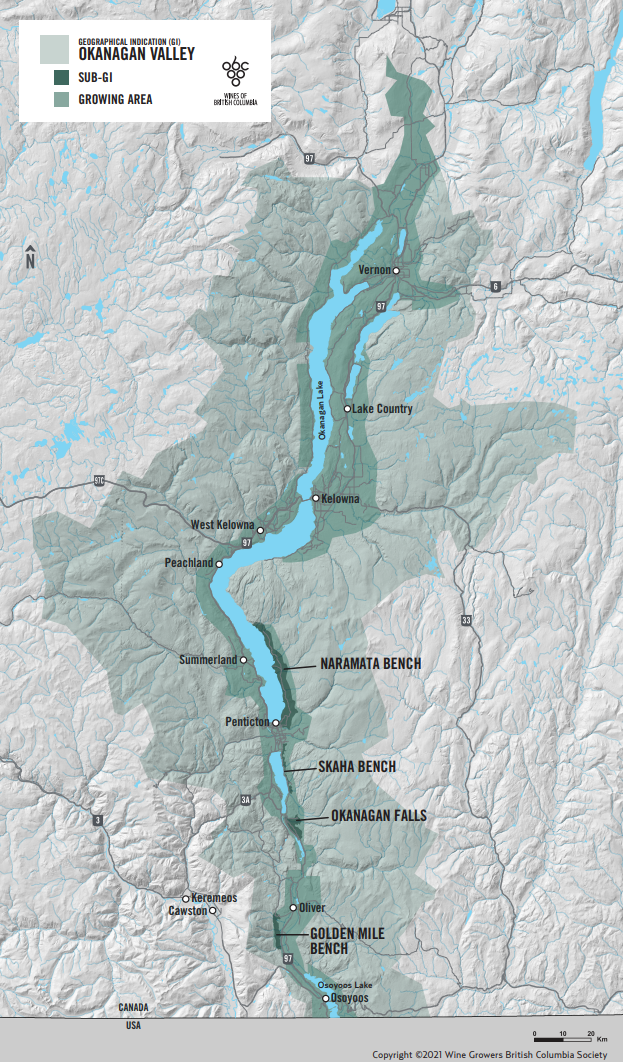 Okanagan Map