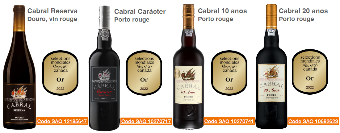 vins portos cabral