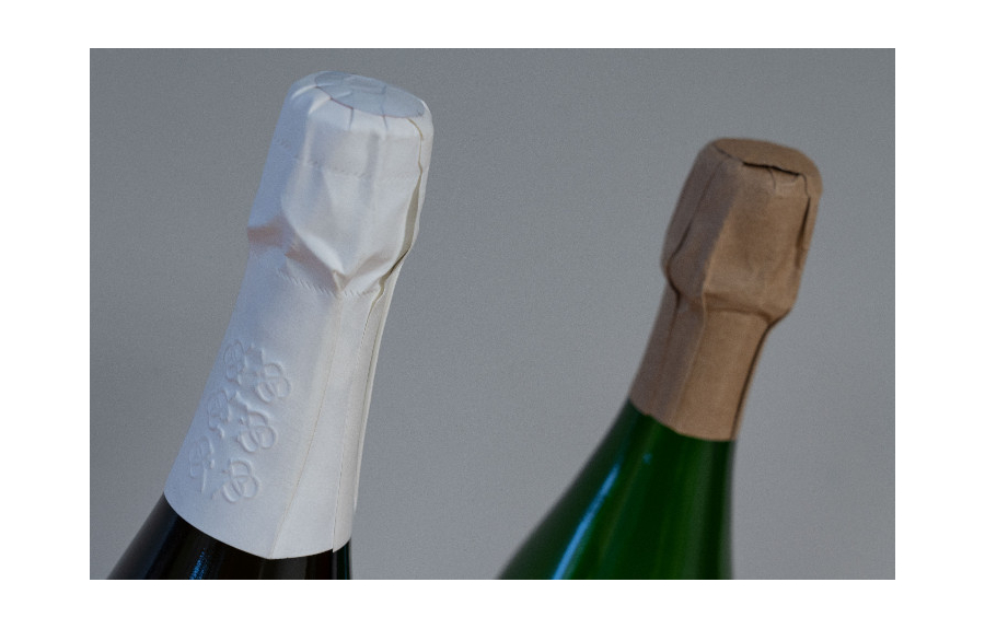 Adieu la coiffe d&#039;aluminium au profit du papier pour les bouteilles de champagne
