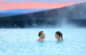 Un lagon géothermique aux portes du Massif de Charlevoix