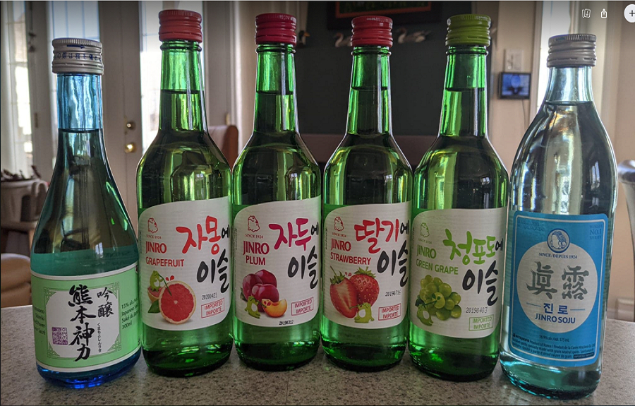 Soju Coréen à la Pomme 360ml