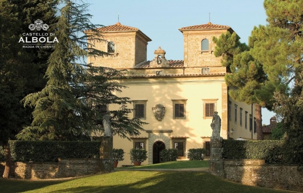 Castello di Albola,  b&acirc;timent principal du ch&acirc;teau