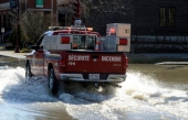 Les routes inondées et fermées du Québec