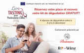 Budureasca et Ro Wine Inc vous invitent à une dégustation de vins en ligne