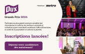 Grands Prix DUX 2024 – Les inscriptions sont lancées! Entreprises et organisations innovantes – Déposez votre candidature!