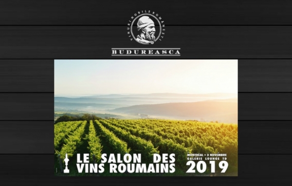 Merci d&#039;avoir visité le stand de Budureasca au Salon des vins roumains 2019!
