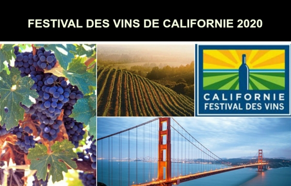 Festival des vins de Californie, le mercredi 8 avril prochain à Montréal