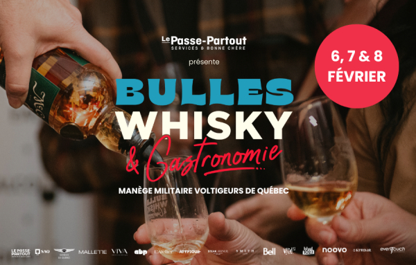 Bulles, Whisky &amp; Gastronomie &ndash; l'&eacute;v&eacute;nement s'invite au pied de votre sapin de No&euml;l!