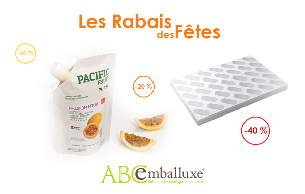 Préparez les fêtes avec les offres spéciales ABC Emballuxe!