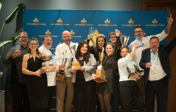 Les laur&eacute;ats du 71e gala de la Soci&eacute;t&eacute; des chefs cuisiniers et p&acirc;tissiers du Qu&eacute;bec (SCCPQ)