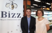 Les propriétaires du magasin d’alimentation saine Bizz, Denis Gilbert et Émilie Boivin, ont procédé à l’acquisition de Corneau Cantin.