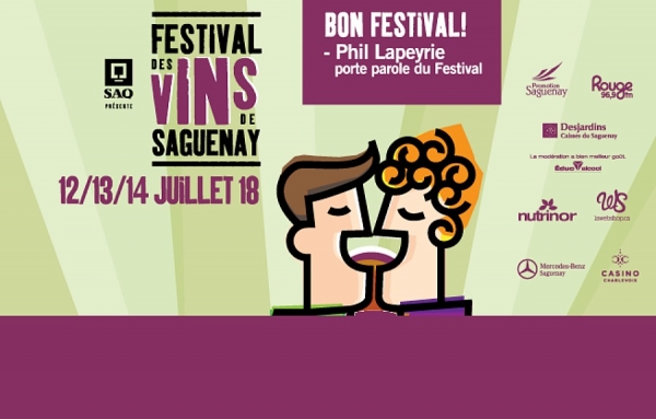 Les médias et les invités spéciaux présents au Festival des vins de Saguenay, édition 2018
