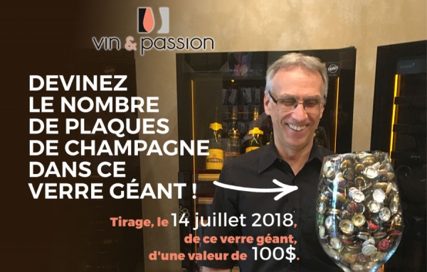 Michel Major, représentant sénior Vin &amp; Passion