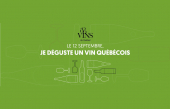 Le Conseil des vins du Québec (CVQ) revient pour une 8e édition avec l’initiative « Le 12 sept, je déguste un vin québécois!»