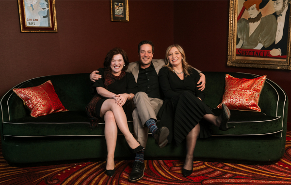 Véronyque Tremblay, PDG de l’AHQ, Alupa Clarke, DG de l’AHRQ et Dominique Villeneuve, PDG de l’AHGM