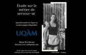 Étude sur le métier de serveur-se