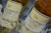 Bouteilles de Sauternes du Château de Fargues