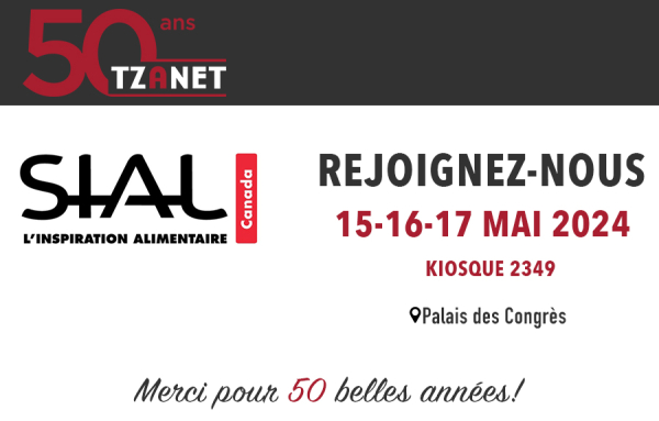 TZANET, le plus grand magasin d&#039;équipement du HRI au Canada, présent au SIAL de Montréal