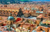 La superbe ville de Bologne, en Italie