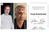 Le mercredi 22 septembre prochain, Serge Beauchemin discutera avec Patrice Bélair de franchisage!
