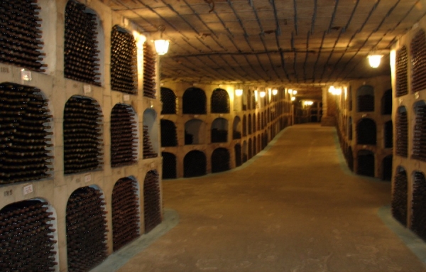 La plus grande cave à vin du monde est à Milestii Mici