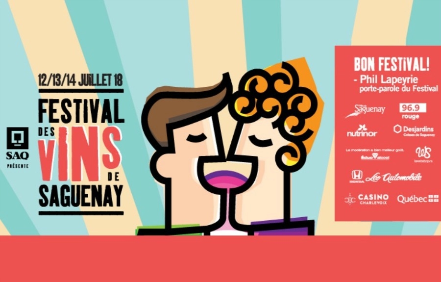 La 12e édition du Festival des vins de Saguenay, du 12 au 14 juillet