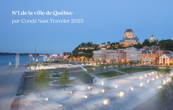 L&#039;Auberge Saint-Antoine élu Meilleur hôtel à Québec