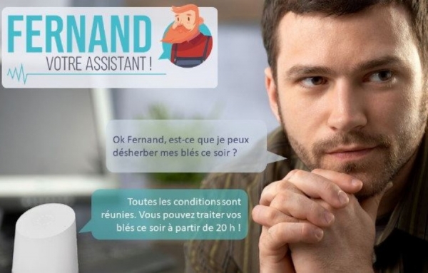 Fernand l&rsquo;assistant vocal, au service des agriculteurs