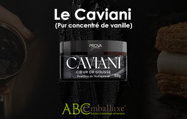 Le produit de la semaine, présenté par ABC Emballuxe – CAVIANI: le concentré de vanille ultime pour professionnels exigeants