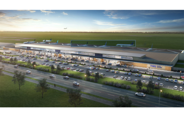 Un nouveau terminal à l’aéroport de Saint-Hubert pouvant accueillir plus de 4 millions de passagers