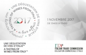 Une dégustation de vins d&#039;Italie, au Marché Bonsecours, le 1er novembre 2017