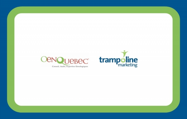 Partenariat entre Trampoline Marketing et R&amp;J Œnology (OenoQuebec)