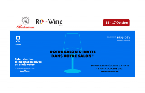 Budureasca au Salon des Vins d&#039;Importation Privée 2021!