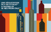 INVITATION: Une dégustation de vins d&#039;Italie, Marché Bonsecours, le 5 novembre 2025