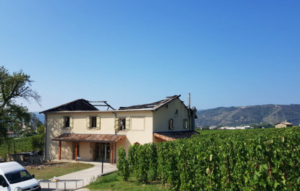 Cave de Tain-l&rsquo;Hermitage : la Maison Gambert victime d&rsquo;un incendie