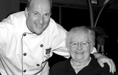 Jeannine et Jean-Pierre Curtat, chef au Casino de Montréal (Collection Jeannine Cornellier) 