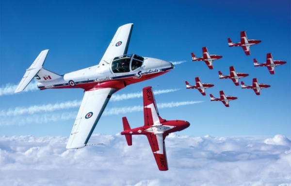 Les Snowbirds &agrave; Montr&eacute;al le 28 juin prochain