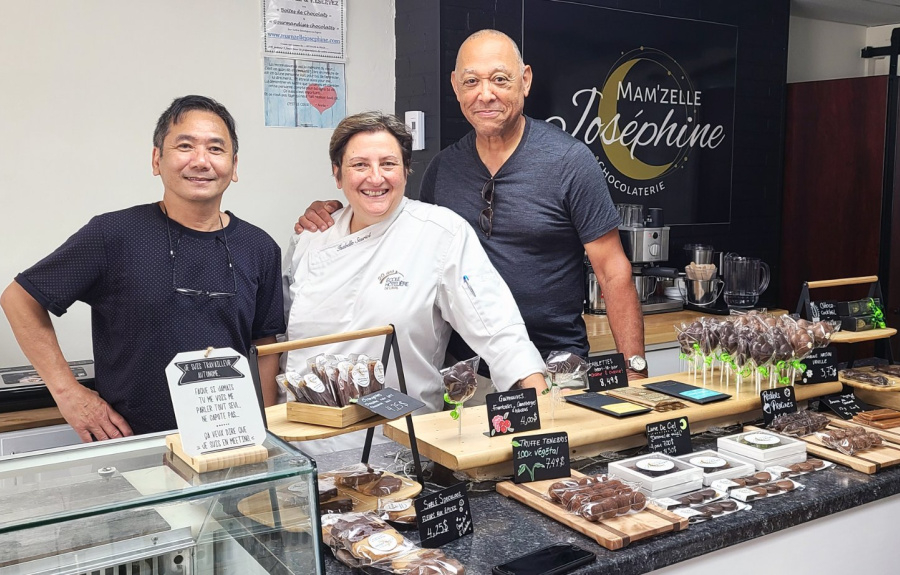 Rencontre entre enseignants en hôtellerie & restauration dans une merveilleuse chocolaterie