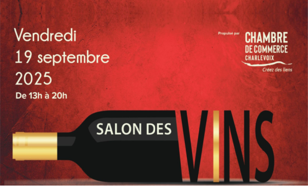 Les agences de vins pr&eacute;sentes au Salon des vins de Charlevoix, le 19 septembre 2025