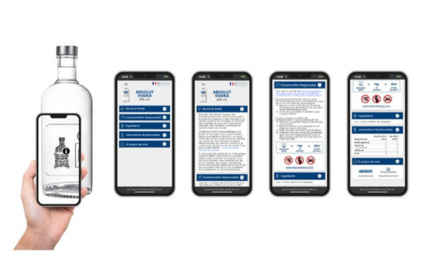 Pernod Ricard lance un nouveau système d&#039;étiquettes digitales responsables